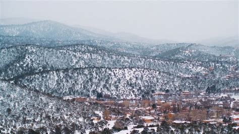 Snowy Santa Fe | Santa Fe, New Mexico in the snow. Video by Luke Fitch ...