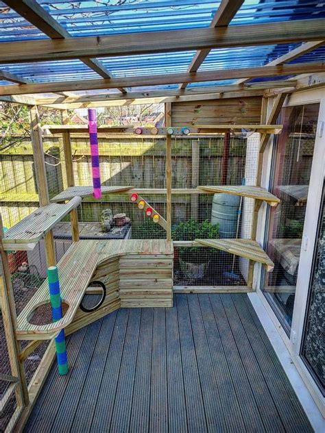 Catio Ideas | Wire Fence