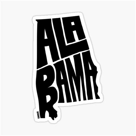 Alabama Stickers | Redbubble