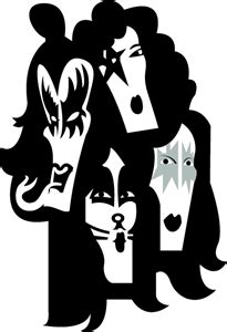 KISS band Logo Vector Rock Band Logos, Rock Bands, Cartoon Kiss, Kissing Drawing, Kiss Logo ...