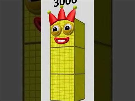 numberblocks 3000 al regreso - YouTube