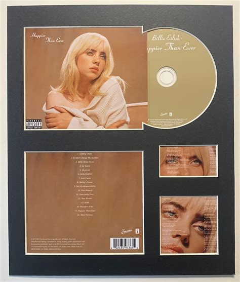 Billie Eilish Signed CD Happier Than Ever Brand New Sealed - munimoro.gob.pe