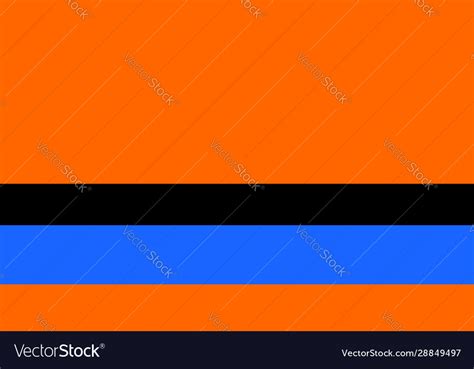 Chagos islands flag in proportions and colors Vector Image