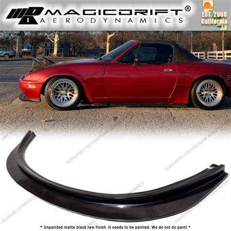 90-97 Mazda NA Miata MDA Style Front Bumper Chin Spoiler Lip – Magic Drift