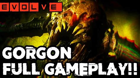 GORGON EMERGES!! Evolve Gameplay Walkthrough - Multiplayer (Gorgon ...