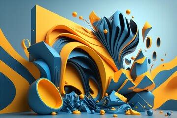 Premium Photo | Abstract 3d surface background digital painting artwork ...