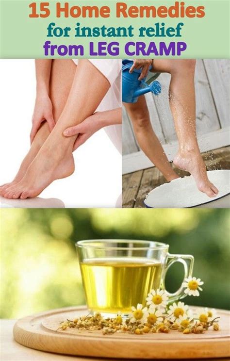 15+Home+Remedies+for+Getting+Instant+Relief+from+Leg+Cramps | Leg cramps, Home remedies, Natural ...