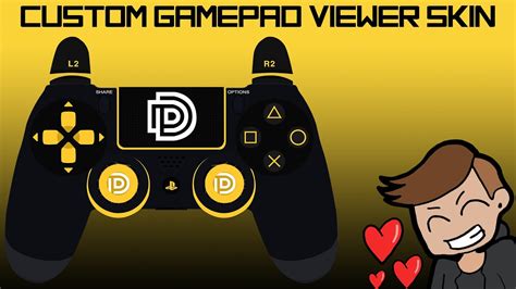 How to make a custom Gamepad Viewer skin! - YouTube