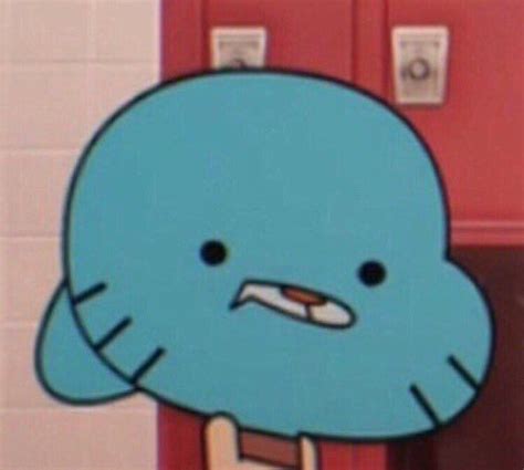 Gumball realization face Blank Template - Imgflip