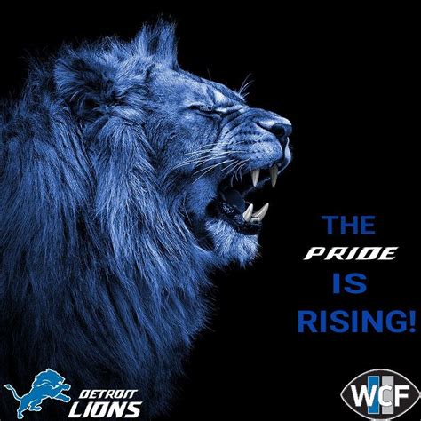 a lion with its mouth open and the words detroit lions on it