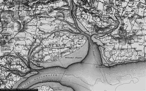 Historic Ordnance Survey Map of East Mersea, 1896