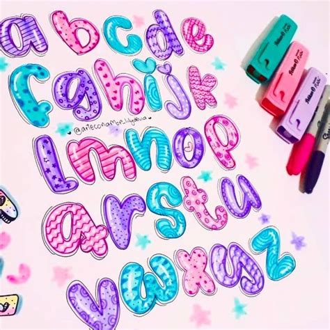 letras⚡️ | Tipos de letras abecedario, Tipos de letras, Tutorial de letras