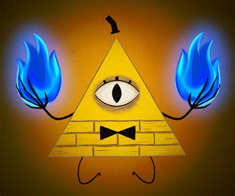 Bill Cipher - - GIF! by digitalsparkles on DeviantArt