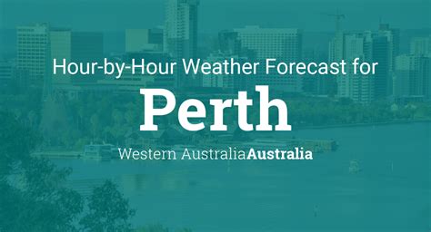 Hourly forecast for Perth, Western Australia, Australia