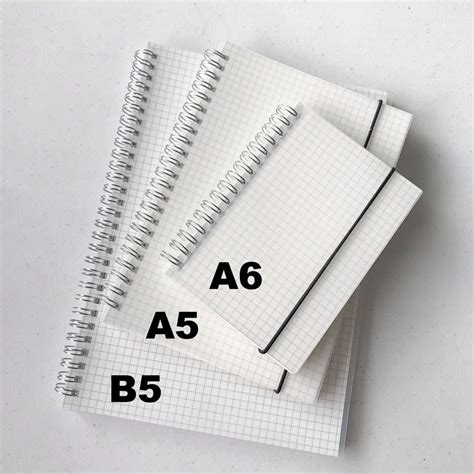 A6 A5 B5 A4 Notebook with Garter | Shopee Philippines