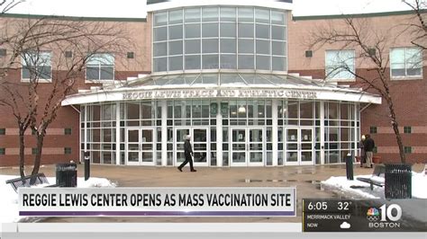 Reggie Lewis Center Opens as Mass Vaccination Site – NECN