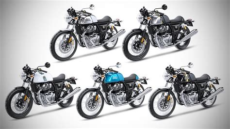 2018 Royal Enfield Continental GT 650 - All Colour Options - Images | AUTOBICS - YouTube