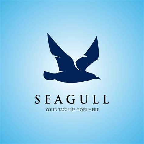 seagull logo icon designs vector by linimasa | Logo icons, Icon design, Logos