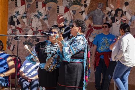 People Dancing in Traditional Zuni Culture Performance Editorial Stock Photo - Image of cultural ...