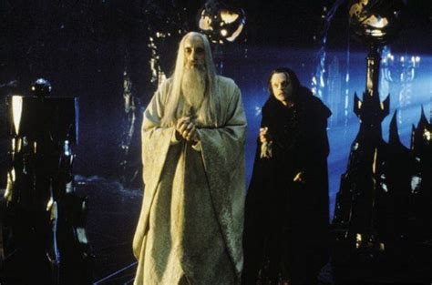 Saruman and Wormtongue "Grima" (TLOTR The Two Towers) in Orthank The ...