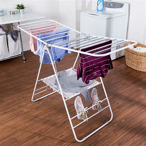 Heavy-Duty Gullwing Clothes Drying Rack