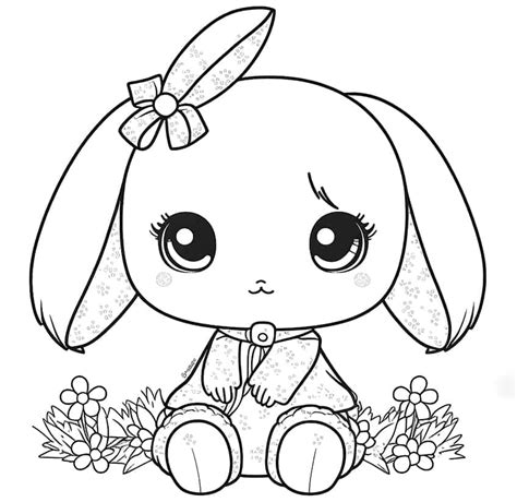 Bunny Rabbit Coloring Pages