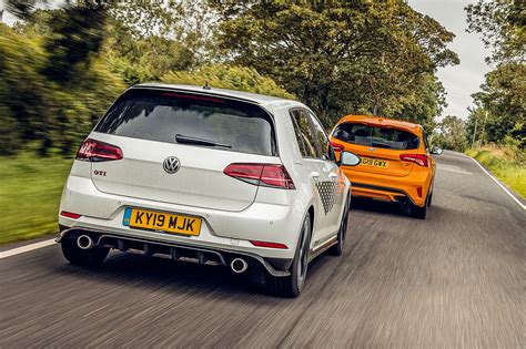 Ford Focus ST vs VW Golf GTI TCR vs Hyundai i30N triple test review ...