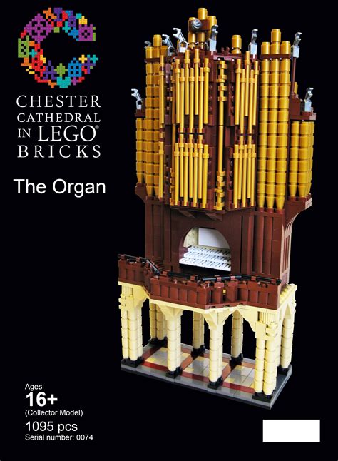 Chester Cathedral Organ in LEGO bricks For more details please contact ...