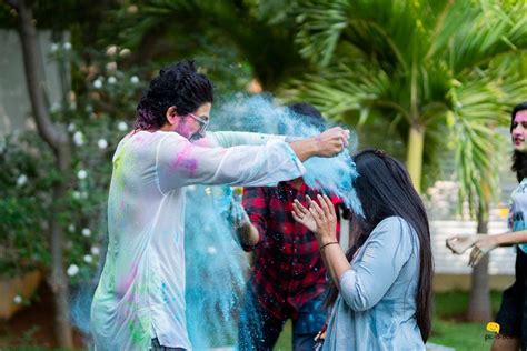 Colourful Pics: Allu Arjun, Sneha Reddy & kids celebrate Holi in style! | Telugu Movie News ...