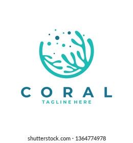 Coral Logo Icon Stock Vector (Royalty Free) 1364774978 | Shutterstock