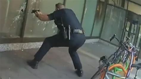 Cincinnati police release bodycam footage of cop firing through window, gunning down mass ...