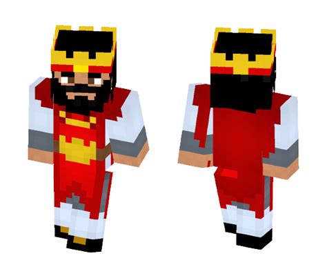 Download Clash Royale King - Red Minecraft Skin for Free. SuperMinecraftSkins