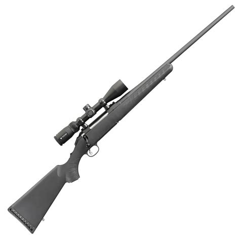 Ruger American Scoped Black Bolt Action Rifle - 270 Winchester - 22in - Matte Black | Sportsman ...