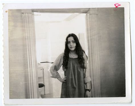 Vivian Kubrick, Stanley Kubrick’s seventeen-year-old daughter, standing on the Caretaker’s ...