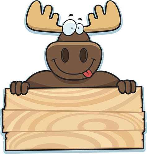 Royalty Free Moose Cartoon Clip Art, Vector Images & Illustrations - iStock