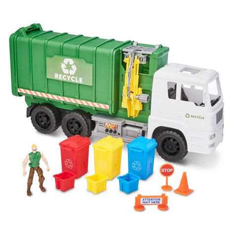 Kid Connection Recycling Truck Play Set, 11 Pieces - Walmart.com