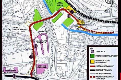 Map shows route of new £15m Midland Metro line | Express & Star