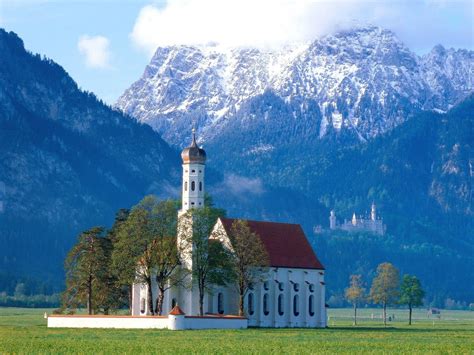 St Coloman Church, Near Fussen, Bavaria, Germany | by zelen.8208 Old Country Churches, Old ...