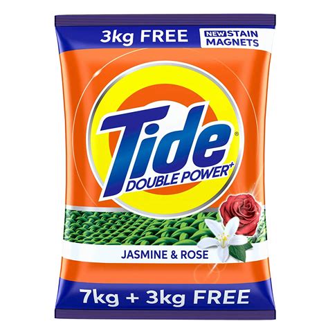 Tide Plus Extra Power Detergent Washing Powder - 7 kg (Jasmine and Rose ...