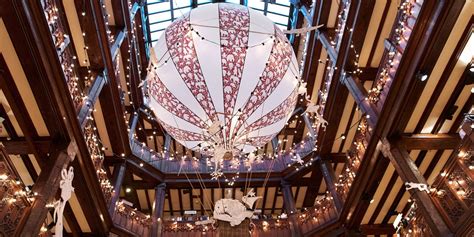 Liberty London Unveils Christmas Windows – And A Magical Hot Air Balloon Inside