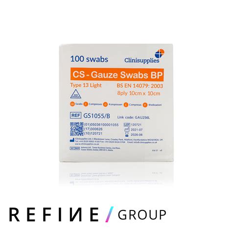 Gauze Swabs (10x10cm) | Refine Pharma