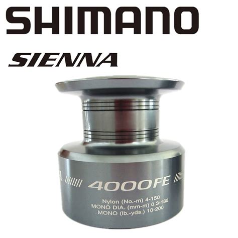 100% original Shimano SIENNA Fishing reel SPOOL for 2500 4000-in Fishing Reels from Sports ...