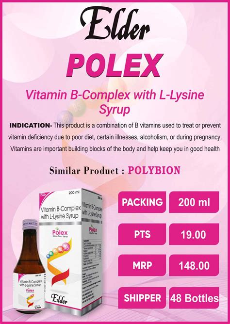 POLEX SYRUP - Elder Laboratories Ltd