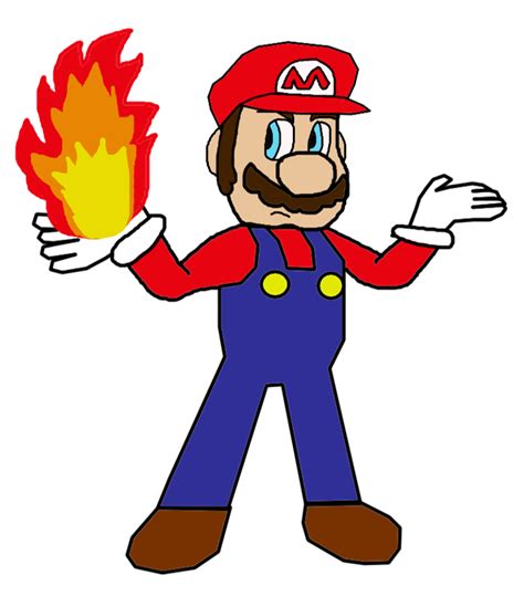 Drawing-Firebrand Mario by TheNightcapKing on DeviantArt