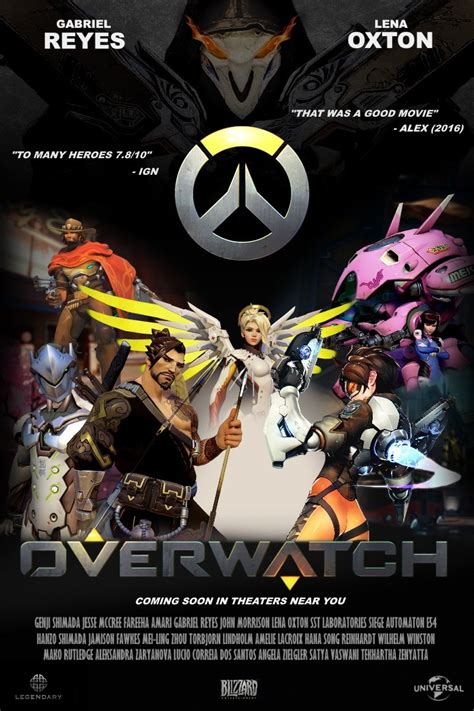 Overwatch movie poster