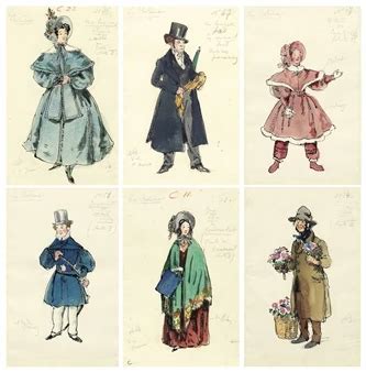 Six costume designs for 'La bohème' Prisoners Of War, Magazine Art, Theatrical, Art Market ...