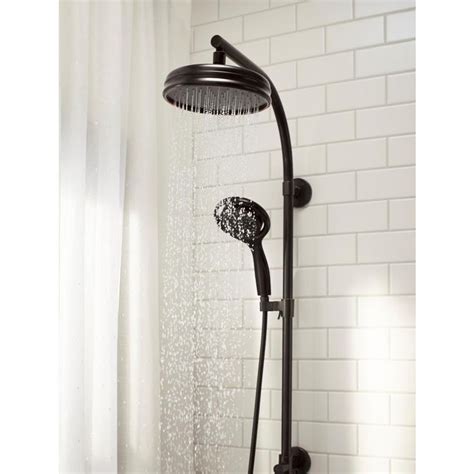 KOHLER Flipside 4-Spray 5.4 in. Single Tub Deck Mount Handheld Rain ...