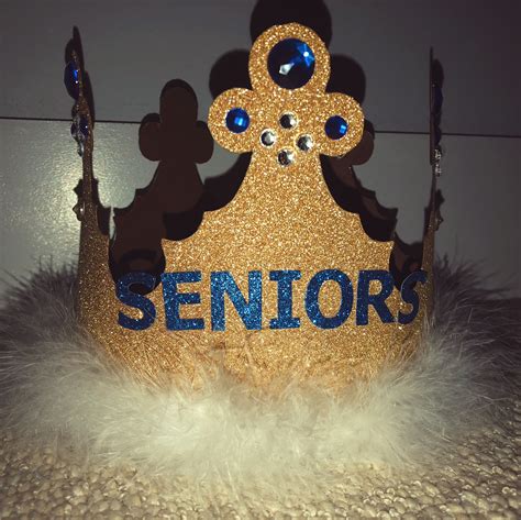 Senior crowns, Burger King | Senior crowns, Seniors, Senior year diy