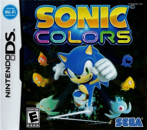 Sonic: Colors cover or packaging material - MobyGames