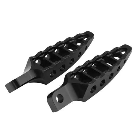 2PCS Solid Motorcycle Foot Pegs Footrests Rear Feet Motor Footrest Pegs for Harley Aluminium ...